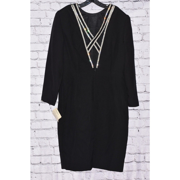 Julie Duroche Neiman-Marcus Cocktail Evening Special Occasion Dress Sz 14 NWT - Picture 1 of 9